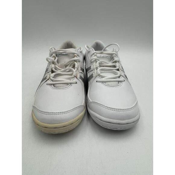 USED Asics TUMBLINA Women's Cheer Shoe White US Size 5.5 Medium NIB - Picture 5 of 11